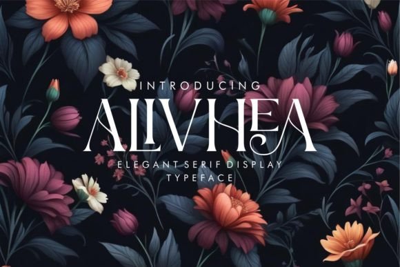 Alivhea: A Serif Display Font for Lasting Impressions