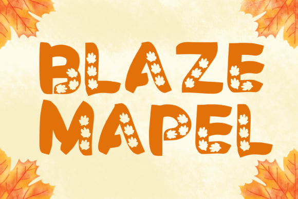 Blaze Maple: Capturing Nature's Elegance in Typography