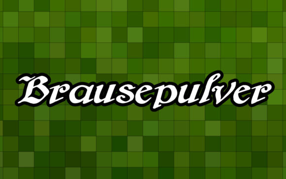 Brausepulver: A Creative Display Font with a Playful Edge