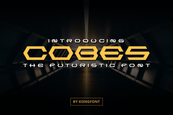 Cobes: A Futuristic Display Font for Bold Designers