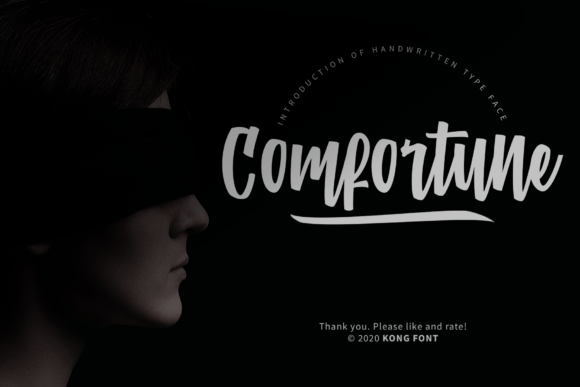 Comfortune: The Playful Handwritten Font for Modern Creators