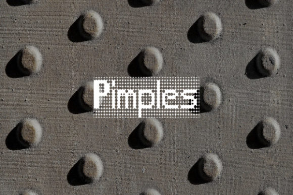 Exploring Pimples: A Quirky Display Font for Creative Projects