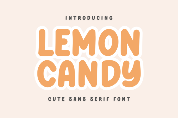 Lemon Candy: A Handwriting Font with a Naturally Cute Vibe