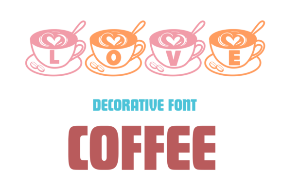 Love Coffee: Crafting Cozy, Handwritten Charm for Your Designs