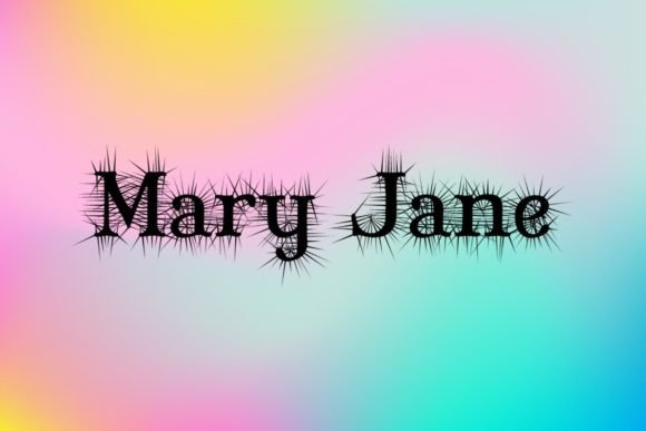 Mary Jane Font: A Display Typeface for Unforgettable Branding