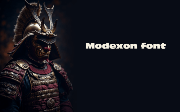 Modexon: The Typeface for Modern Clarity and Confident Design