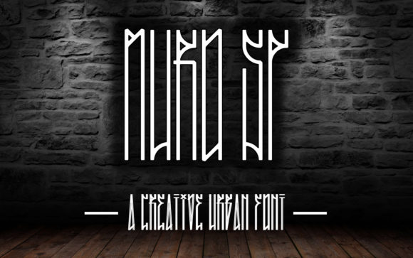 Muro SP: A Modern Display Font for Striking Designs