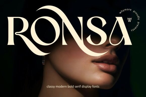 Ronsa: A Serif Font for Strong Visual Impact