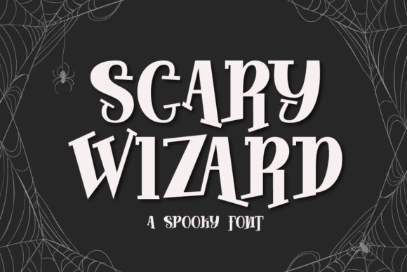 Scary Wizard: A Premium Font for Bold, Spooky Design