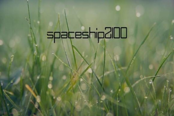 Spaceship2100: A Modern Display Font for Bold Projects